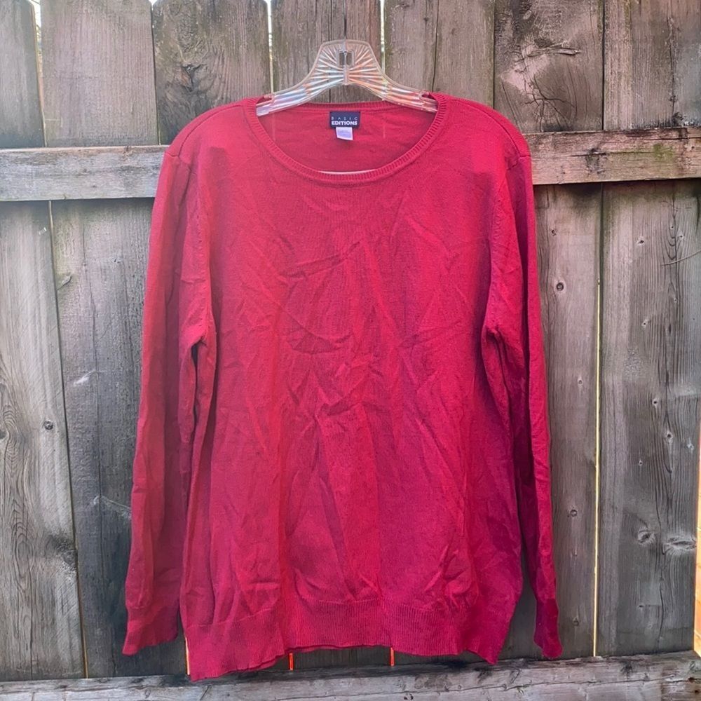 Basic Editions light pink sweater sz. XL